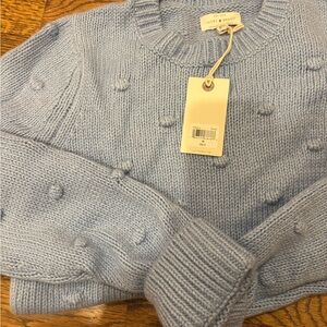 NWT Lucky Brand Women's Super Soft Blue Sweater
